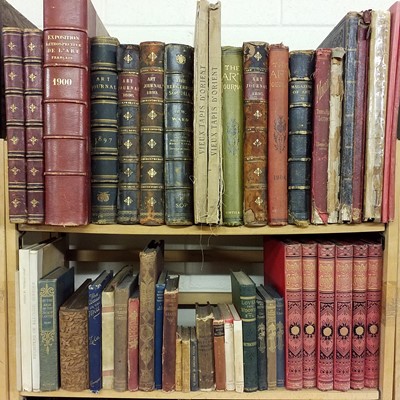 Lot 433 - Miscellaneous. A large collection of miscellaneous late 19th & early 20th century literature & art reference