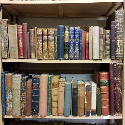 Lot 451 - Antiquarian. A large collection of mostly 19th century literature & reference