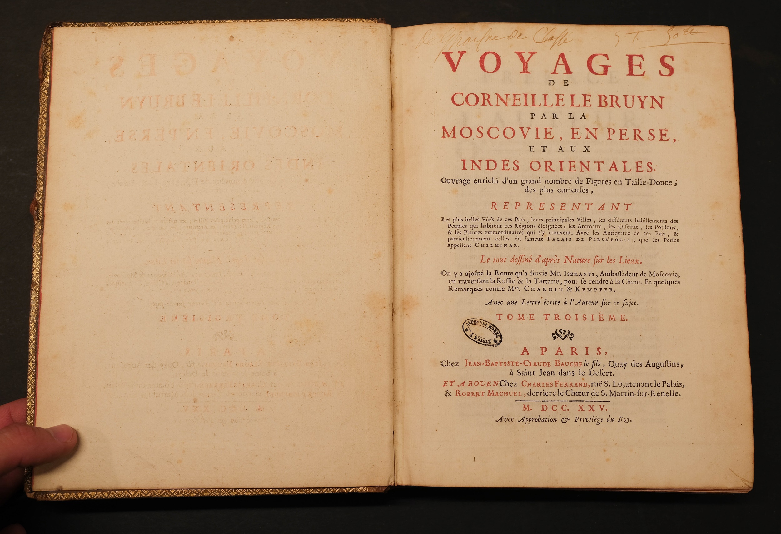 Lot 63 Le Bruyn Cornelius Voyage Au Levant And