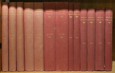 Lot 411 - Motor Cycling. 13 volumes, 14 Apr 1946 - 27 Dec 1956