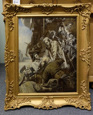 Lot 443 - O'Neil (Henry Nelson, 1817-1880). Study for Home Again, circa 1858