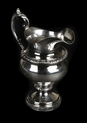 Lot 111 - American Silver. A silver milk jug by R&W Wilson, Philadelphia c.1815