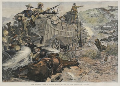 Lot 440 - Woodville (Richard Caton, 1856-1927). Attack on the Laager, 1893