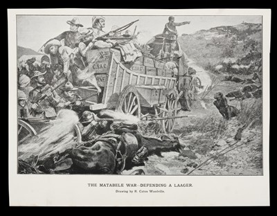 Lot 440 - Woodville (Richard Caton, 1856-1927). Attack on the Laager, 1893