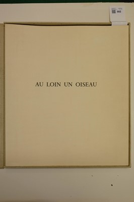Lot 582 - Arikha (Avigdor, 1929-2010). Au Lion un Oiseau, 1973