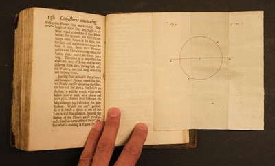 Lot 380 - Huygens (Christian). The Celestial Worlds Discover'd, 1st edition in English, 1698