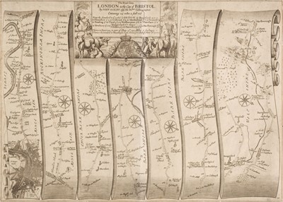 Lot 428 - Ogilby (John). The Road from London to the City of Bristol, circa 1675