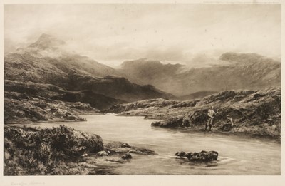 Lot 91 - Adams (Douglas). Salmon Fishing, 1892