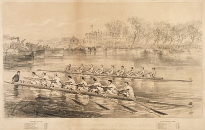 Lot 525 - Rowing. Robinson (Charles), The Dead Heat. University Boat Race, 1877