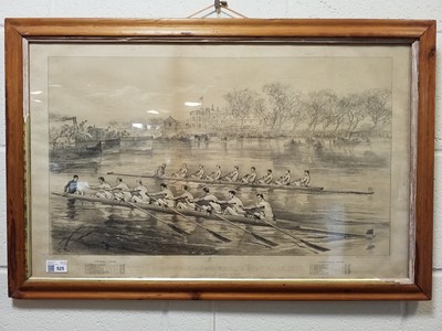 Lot 525 - Rowing. Robinson (Charles), The Dead Heat. University Boat Race, 1877