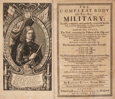 Lot 214 - Elton (Richard). The Compleat Body of the Art Military, 1st edition, 1650