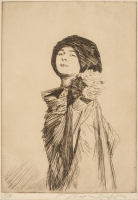 Lot 555 - Simpson (Joseph, 1879-1939). Russian Girl, 1925