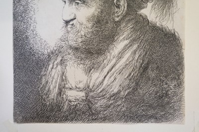 Lot 375 - Castiglione (Giovanni Benedetto, 1609-1664). Man with beard and moustache