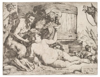 Lot 400 - Ribera (Jusepe de, 1591-1652). The Drunken Silenus, 1628