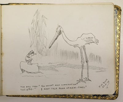 Lot 593 - Album of Drawings and Watercolours, circa 1905-1921