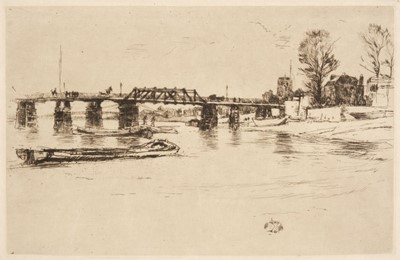 Lot 564 - Whistler (James Abbott MacNeill, 1834-1903). Chelsea