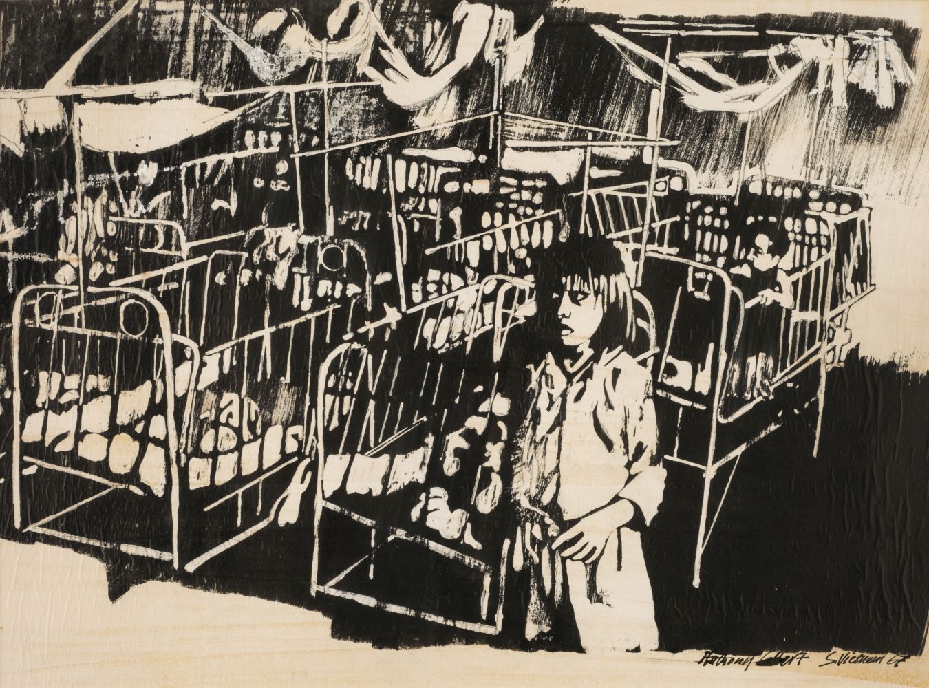 Lot 630 - Colbert (Anthony, 1934-2007). Young Girl in