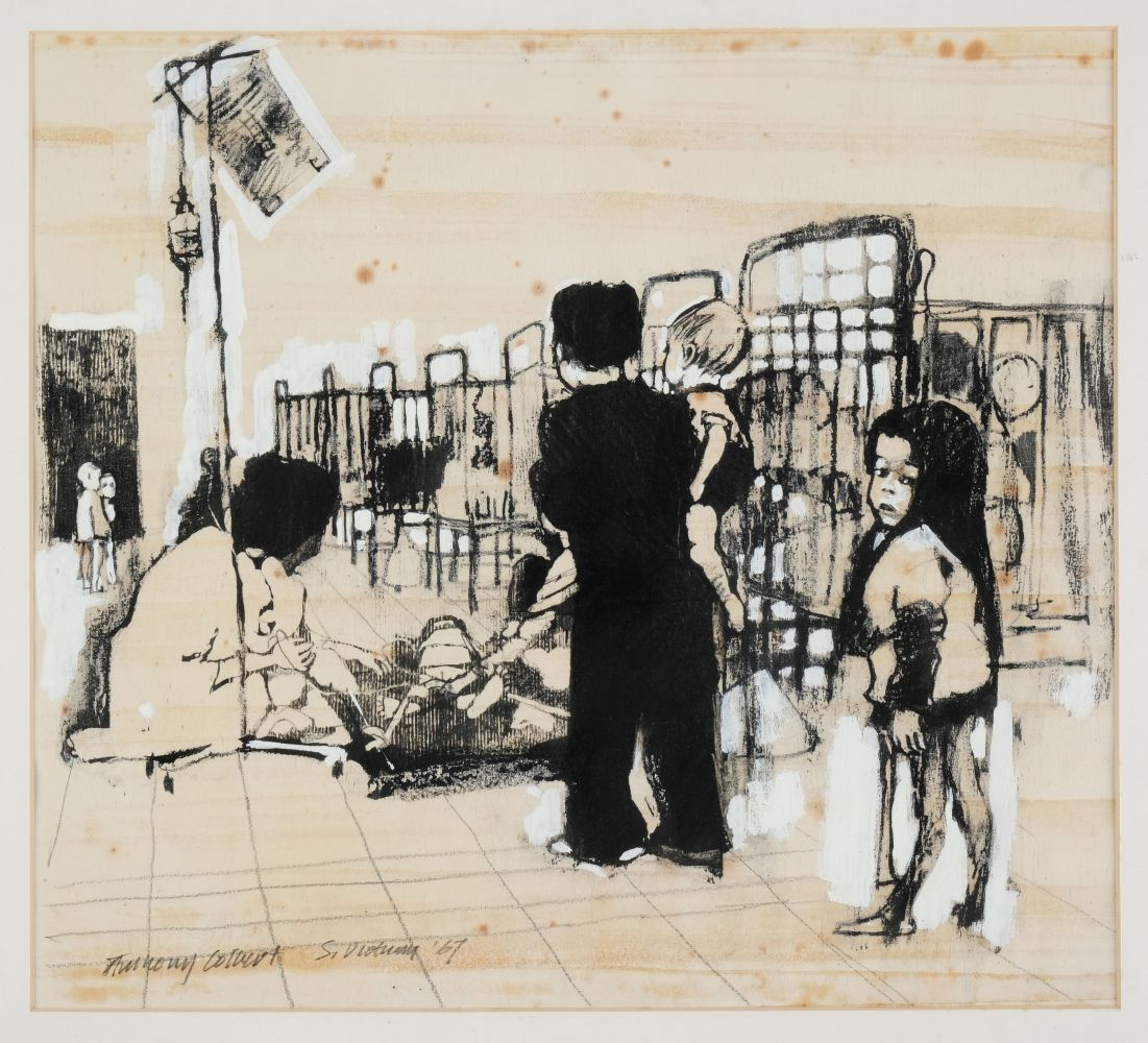 Lot 630 - Colbert (Anthony, 1934-2007). Young Girl in