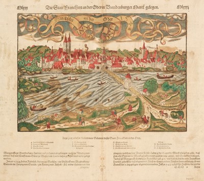 Lot 399 - Germany. Munster (Sebastian), Francfurt an der Oder Anno Dni. 1548, circa 1590