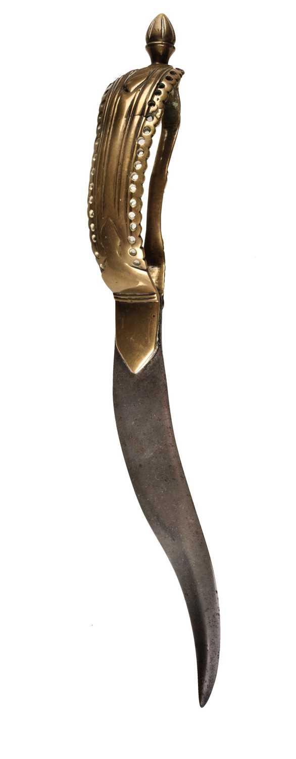 Lot 214 - Dagger. A 19th century Indian Bichwar