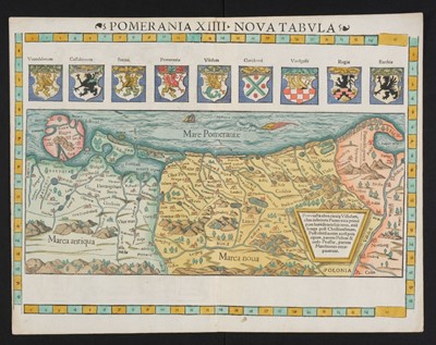 Lot 436 - Pomerania. Mercator (G.), Marca Brandenburgensis & Pomerania, 1595