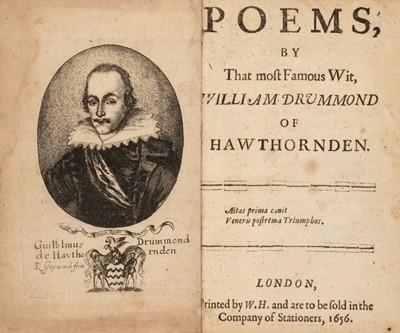 Lot 212 - Drummond (William). Poems, 1656