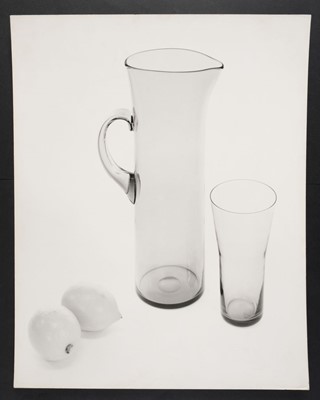 Lot 47 - Glassware & Cutlery. A portfolio of 14 large gelatin silver print photographs, 1960s