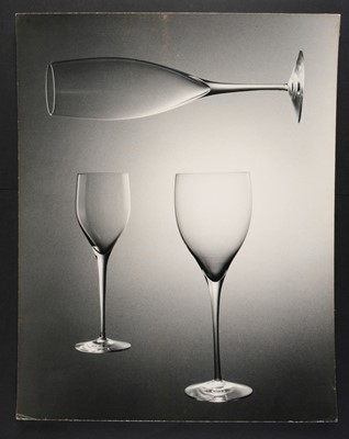 Lot 47 - Glassware & Cutlery. A portfolio of 14 large gelatin silver print photographs, 1960s