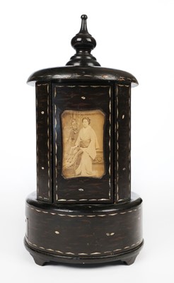 Lot 146 - Photographica/Tobacciana. A novelty desk cigar holder, early 20th century