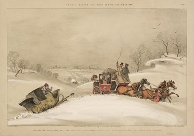 Lot 477 - Campion (G. B.). Scenes During the Snow Storm, December 1836, Ackermann & Co, 1837