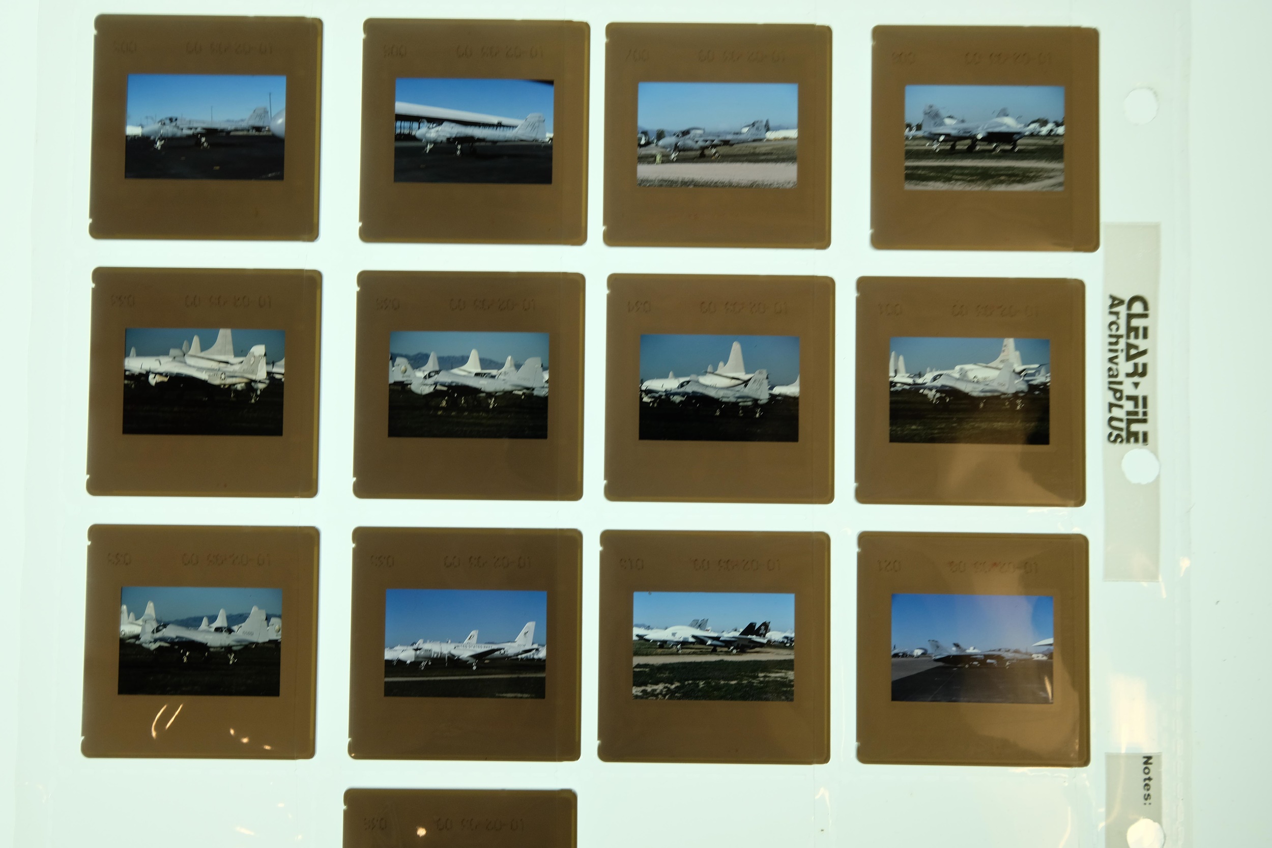 Lot 25 - Aviation Slides. Military & Civil 35mm slides