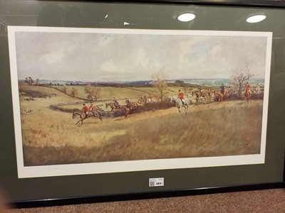 Lot 484 - Edwards (Lionel, 1878 - 1966). Six large hunting prints, circa 1930