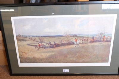 Lot 484 - Edwards (Lionel, 1878 - 1966). Six large hunting prints, circa 1930