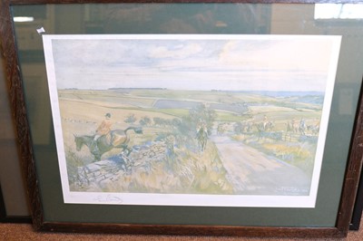 Lot 484 - Edwards (Lionel, 1878 - 1966). Six large hunting prints, circa 1930