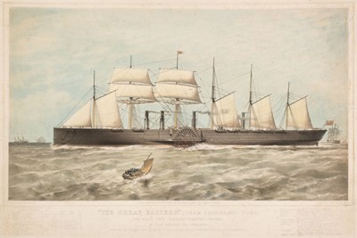 Lot 560 - Dutton (Thomas Goldsworthy). "The Great Eastern" Steam Ship, 22,500 Tons, 1859