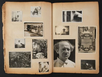 Lot 55 - Italy. A photograph album centred on an artistic community in Positano, c. 1930s