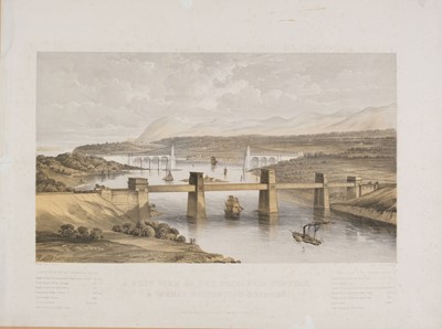 Lot 583 - Menai Straits. Fagan (J. lithographer), The Wonders of the Menai..., 1850