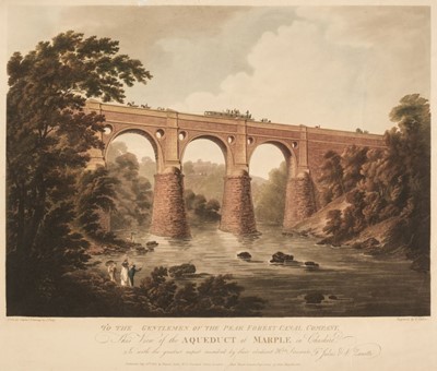 Lot 576 - Jukes (F.). The Aqueduct at Marple in Cheshire, 1803