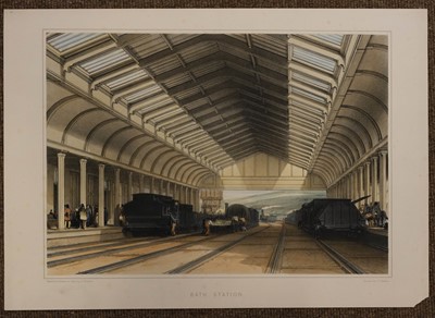 Lot 546 - Bourne (J. C.). Engine House Swindon & Bath Station, circa 1850