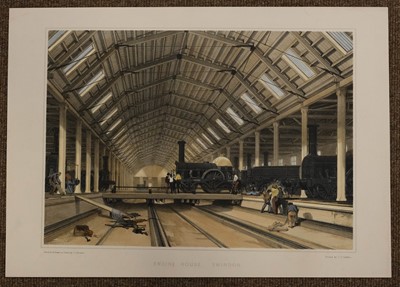 Lot 546 - Bourne (J. C.). Engine House Swindon & Bath Station, circa 1850