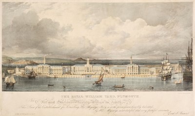 Lot 567 - Haghe (Louis). The Royal William Yard, Plymouth, London: Day & Haghe, circa 1830