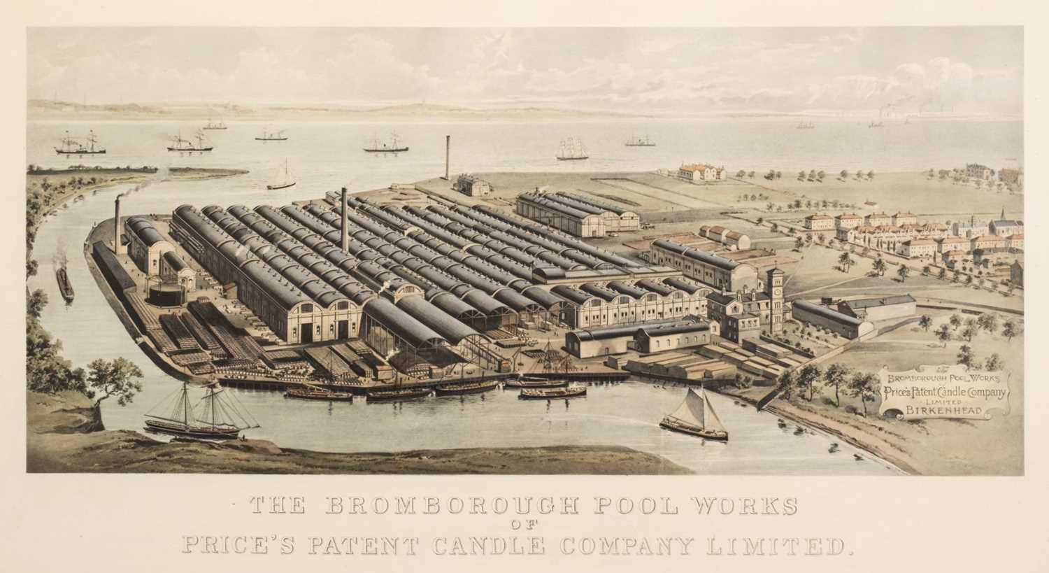 Lot 562 - Factories. The Bromborough Pool Works of Price's Patent Candle Company Limited, circa 1910