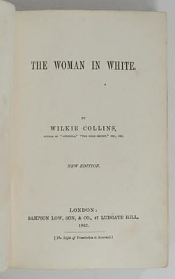 Lot 496 - Collins (Wilkie). Poor Miss Finch, 3 volumes, 1st edition, 1872