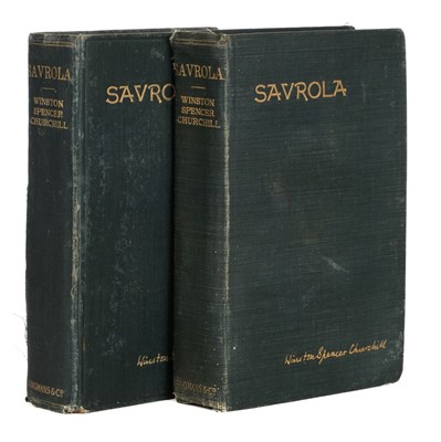 Lot 345 - Churchill (Winston Spencer). Savrola, 1st edition, 1900