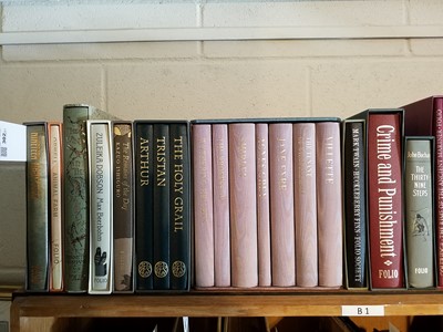 Lot 302 - Folio Society. 87 volumes of Folio Society fiction