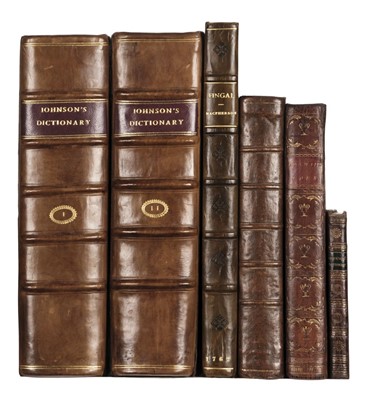 Lot 76 - Johnson (Samuel). A Journey to the Western Islands of Scotland, 1st edition, 1775, & 4 related