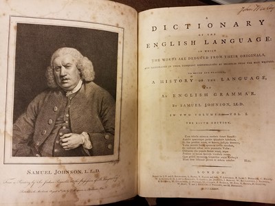 Lot 76 - Johnson (Samuel). A Journey to the Western Islands of Scotland, 1st edition, 1775, & 4 related