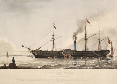 Lot 573 - Hullmandel (Charles). The British Queen, Steamer. The Longest Ship in the World, 1839