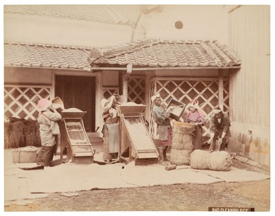 Lot 302 - Japan. A group of approx. 200 colour-tinted & uncoloured albumen prints of Japan, late 19th century