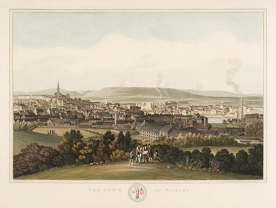 Lot 553 - Clark (John Heaviside, after). The Town of Paisley, London: Smith, Elder & Co., 1825